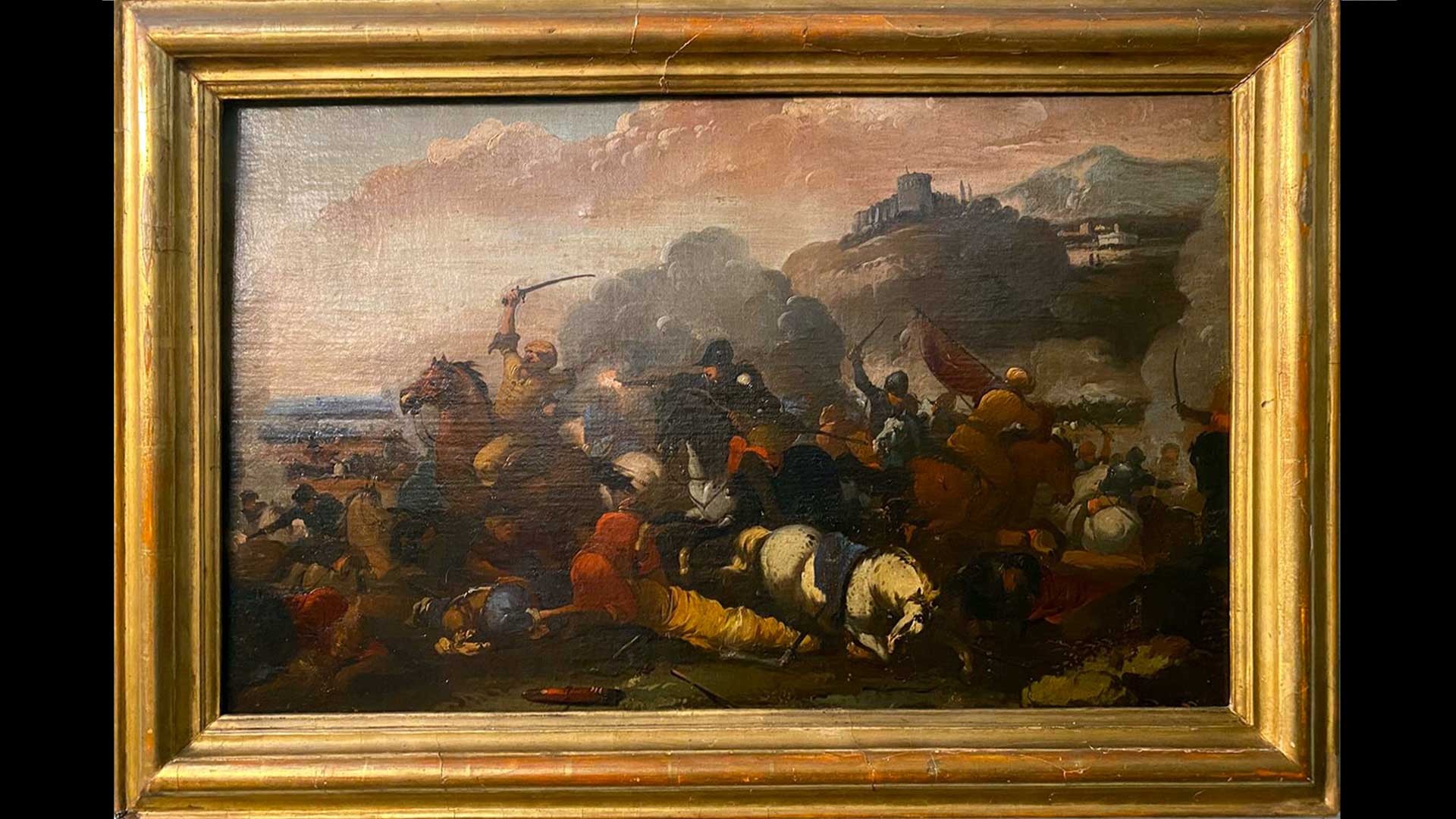 Scena di caccia XVIII sec.